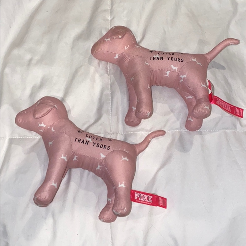 my puppy is cuter than yours VS PINK dog